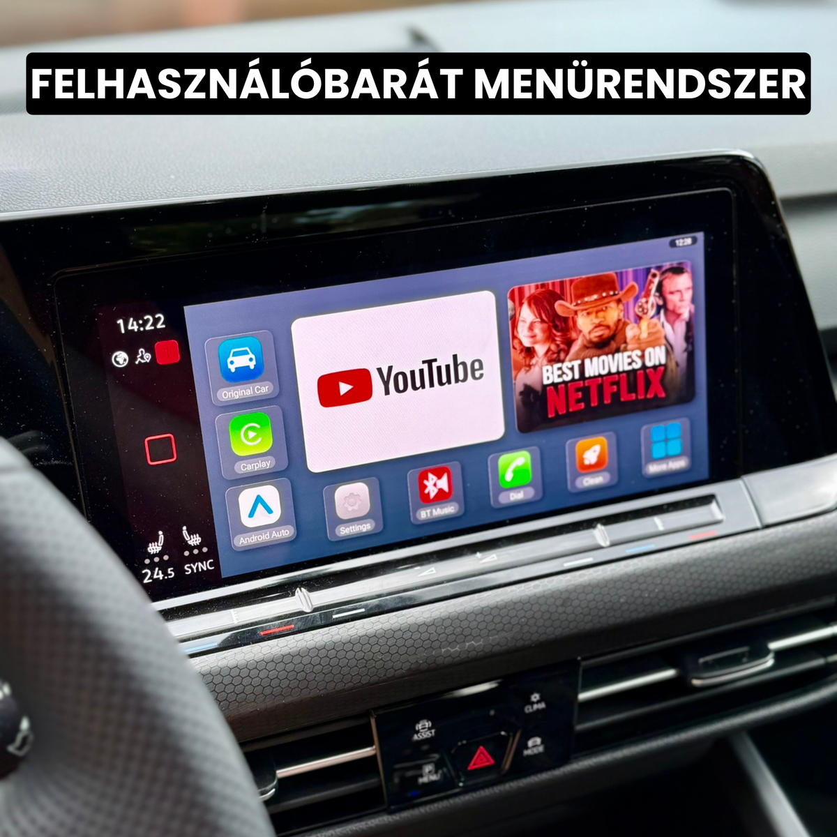 CarFusion™ - CarPlay & Android Auto - Multimédia adapter